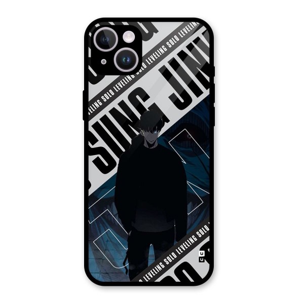 Awesome Jinwoo Rage Glass Back Case for iPhone 14 Plus