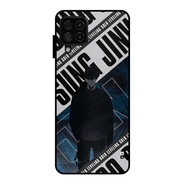 Awesome Jinwoo Rage Metal Back Case for Galaxy A22 4G