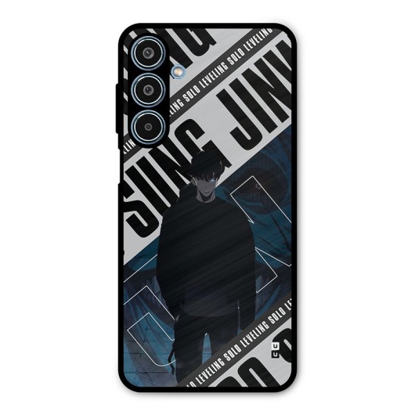 Awesome Jinwoo Rage Metal Back Case for Galaxy M35