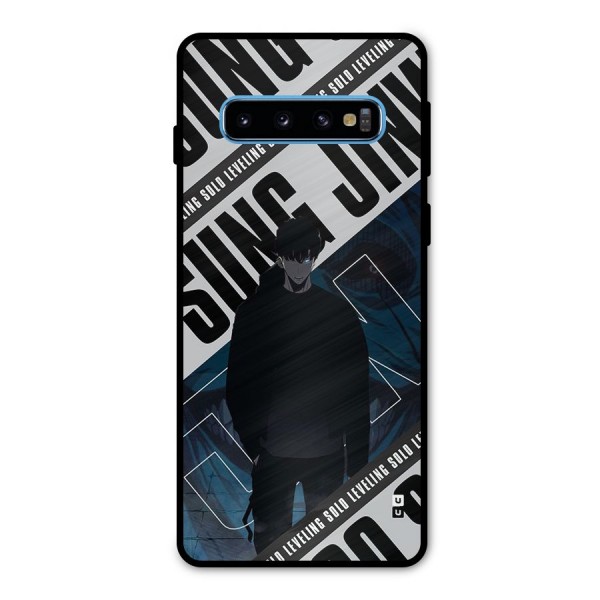 Awesome Jinwoo Rage Metal Back Case for Galaxy S10