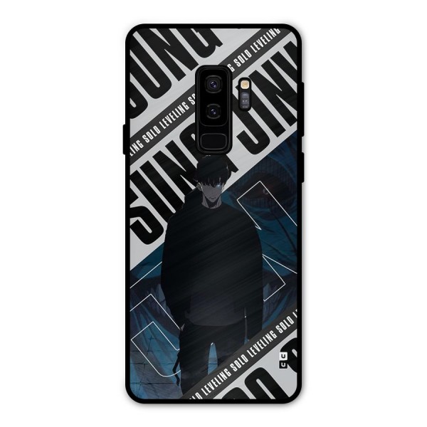 Awesome Jinwoo Rage Metal Back Case for Galaxy S9 Plus