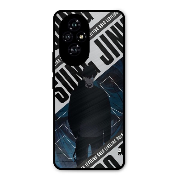 Awesome Jinwoo Rage Metal Back Case for Honor 200