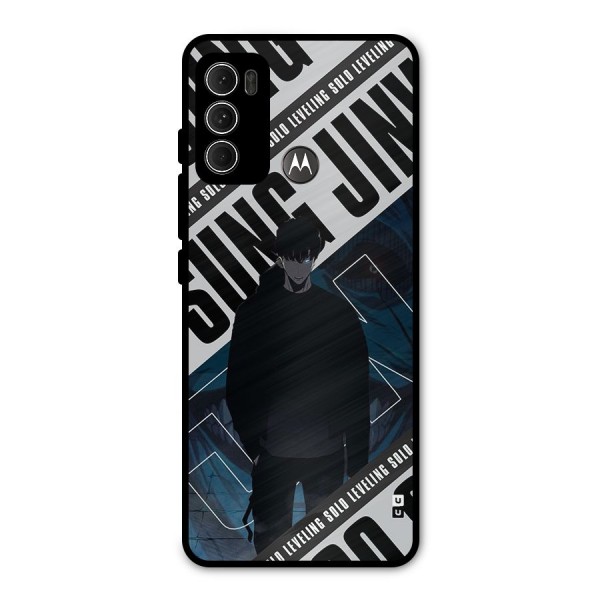 Awesome Jinwoo Rage Metal Back Case for Moto G60