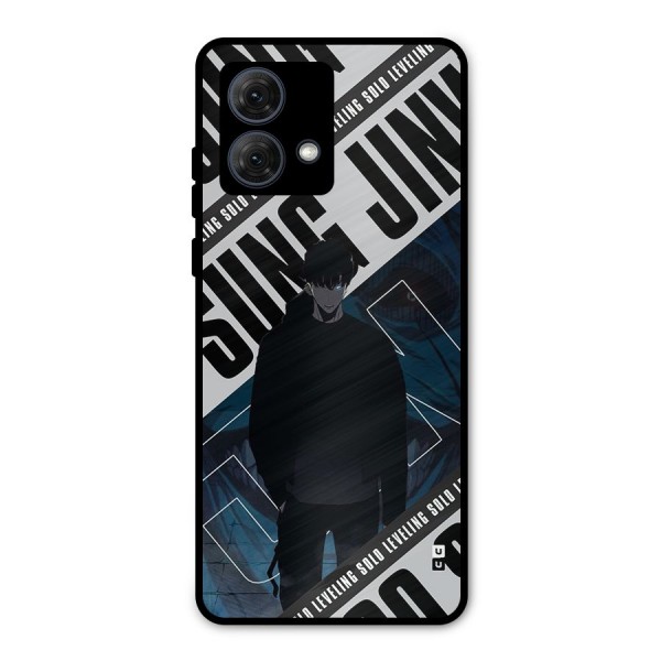 Awesome Jinwoo Rage Metal Back Case for Moto G84