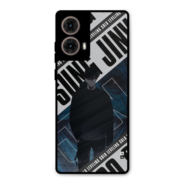 Awesome Jinwoo Rage Metal Back Case for Moto G85