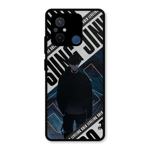 Awesome Jinwoo Rage Metal Back Case for Poco C55