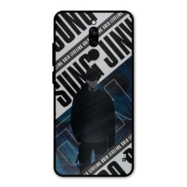 Awesome Jinwoo Rage Metal Back Case for Redmi 8