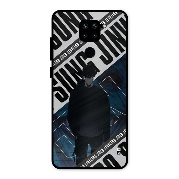 Awesome Jinwoo Rage Metal Back Case for Redmi Note 9