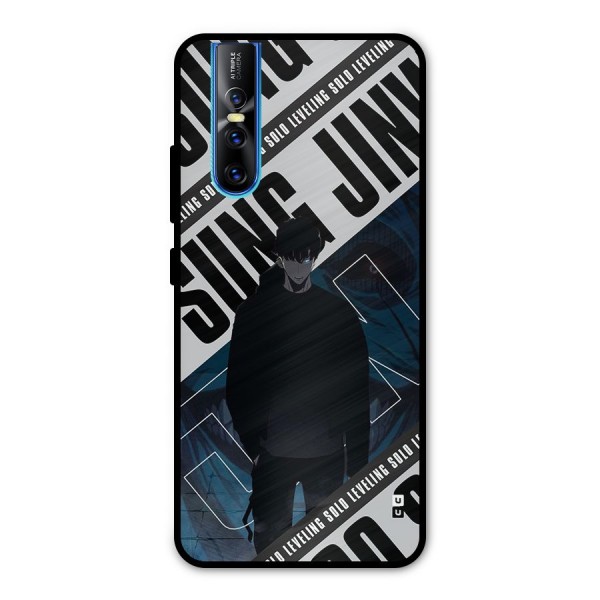 Awesome Jinwoo Rage Metal Back Case for Vivo V15 Pro