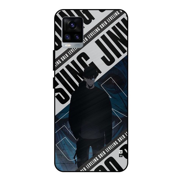 Awesome Jinwoo Rage Metal Back Case for Vivo V20 2021