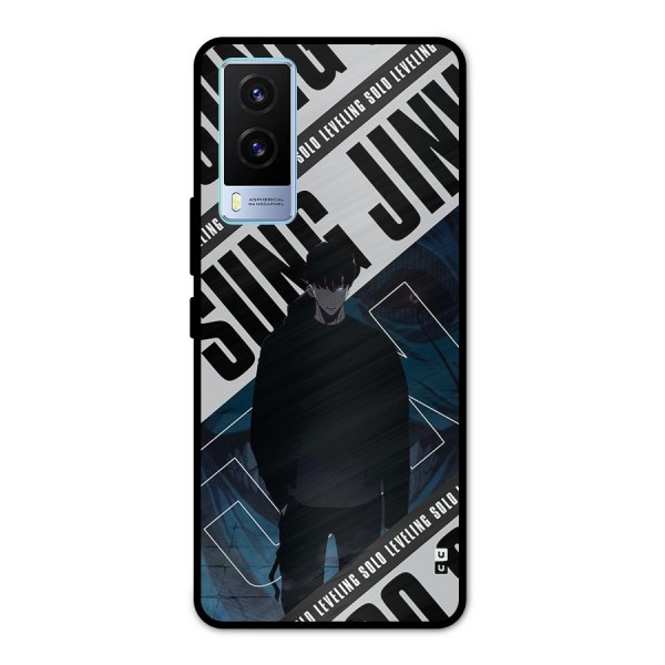 Awesome Jinwoo Rage Metal Back Case for Vivo V21e 5G