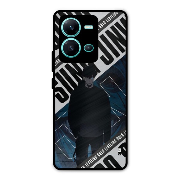 Awesome Jinwoo Rage Metal Back Case for Vivo V25