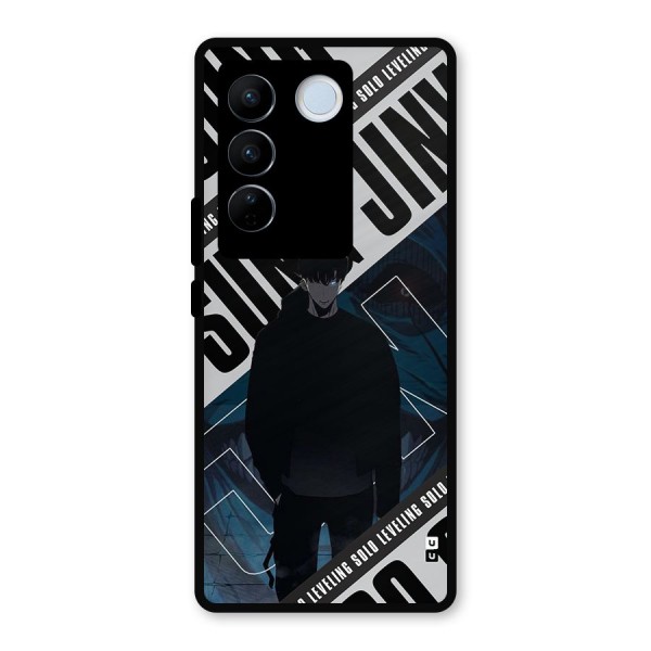 Awesome Jinwoo Rage Metal Back Case for Vivo V27