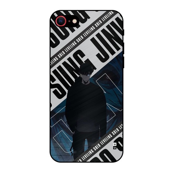 Awesome Jinwoo Rage Metal Back Case for iPhone 8