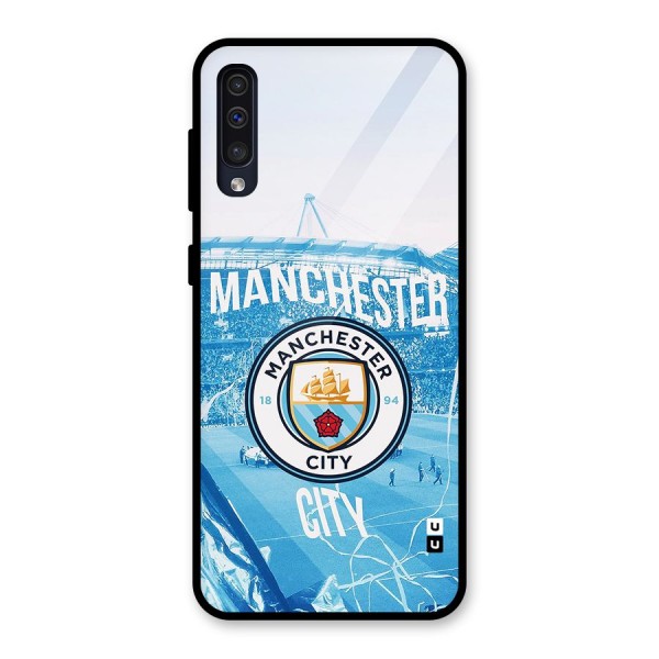 Awesome Manchester Glass Back Case for Galaxy A50s