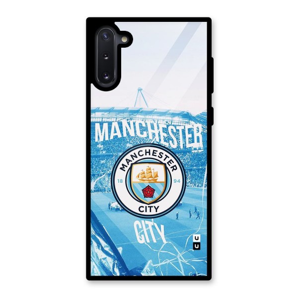 Awesome Manchester Glass Back Case for Galaxy Note 10