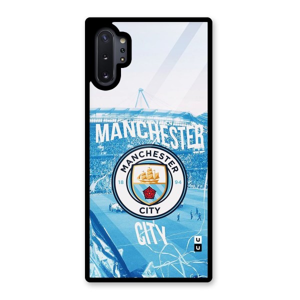 Awesome Manchester Glass Back Case for Galaxy Note 10 Plus