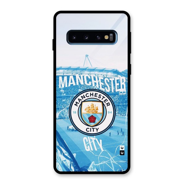 Awesome Manchester Glass Back Case for Galaxy S10