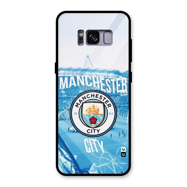 Awesome Manchester Glass Back Case for Galaxy S8