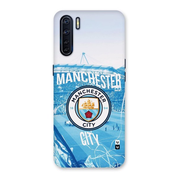 Awesome Manchester Glass Back Case for Oppo F15