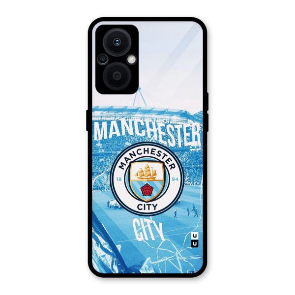 Awesome Manchester Glass Back Case for Oppo F21s Pro 5G