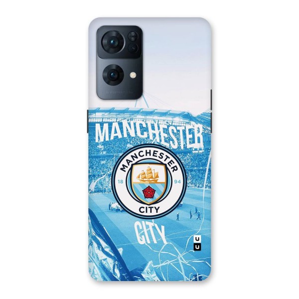 Awesome Manchester Glass Back Case for Oppo Reno7 Pro 5G