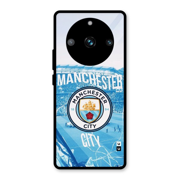 Awesome Manchester Glass Back Case for Realme 11 Pro