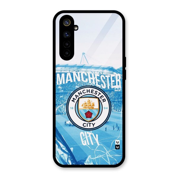 Awesome Manchester Glass Back Case for Realme 6