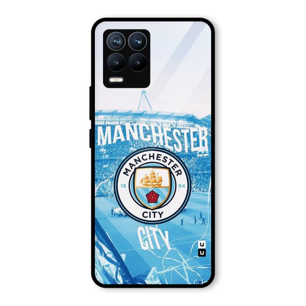 Awesome Manchester Glass Back Case for Realme 8