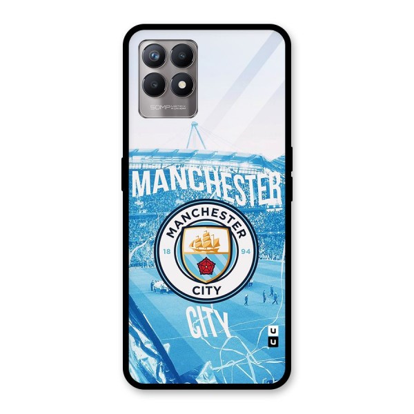 Awesome Manchester Glass Back Case for Realme 8i