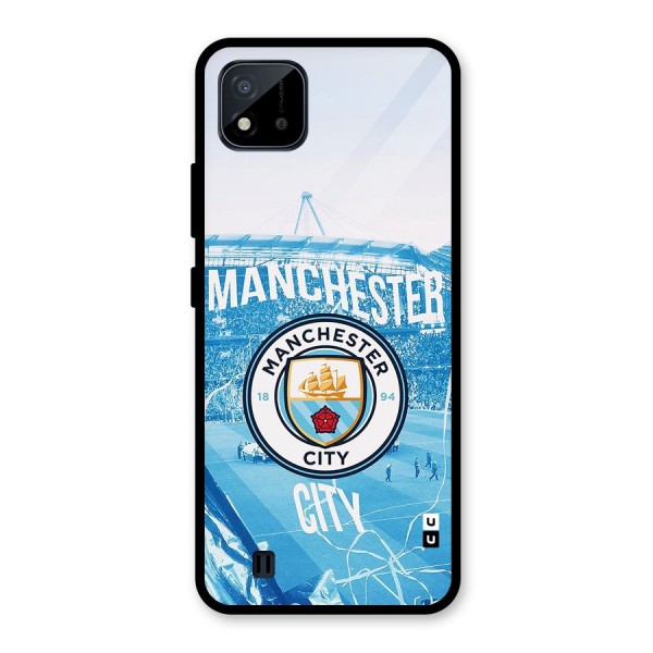 Awesome Manchester Glass Back Case for Realme C11 2021