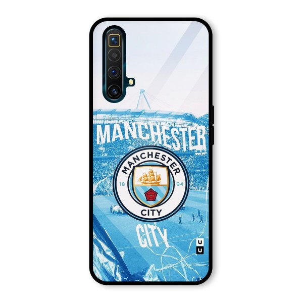 Awesome Manchester Glass Back Case for Realme X3 SuperZoom