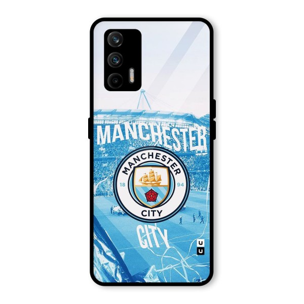 Awesome Manchester Glass Back Case for Realme X7 Max