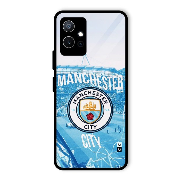 Awesome Manchester Glass Back Case for Vivo T1 5G