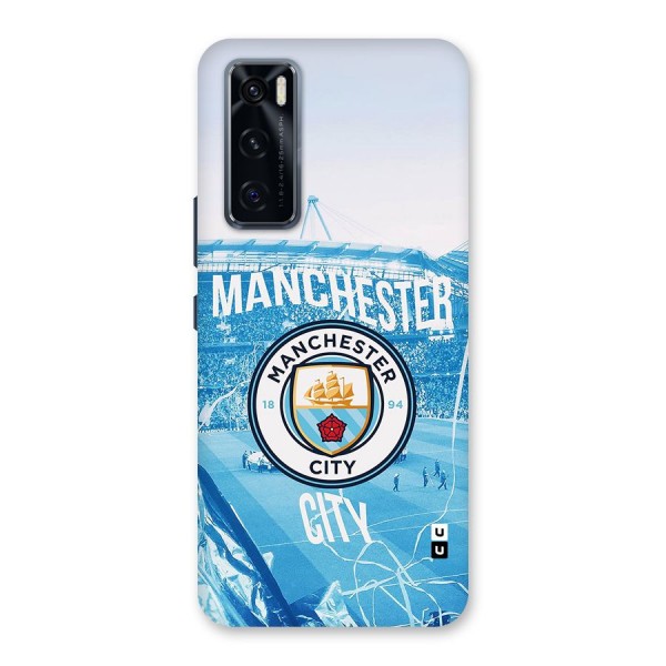 Awesome Manchester Glass Back Case for Vivo V20 SE