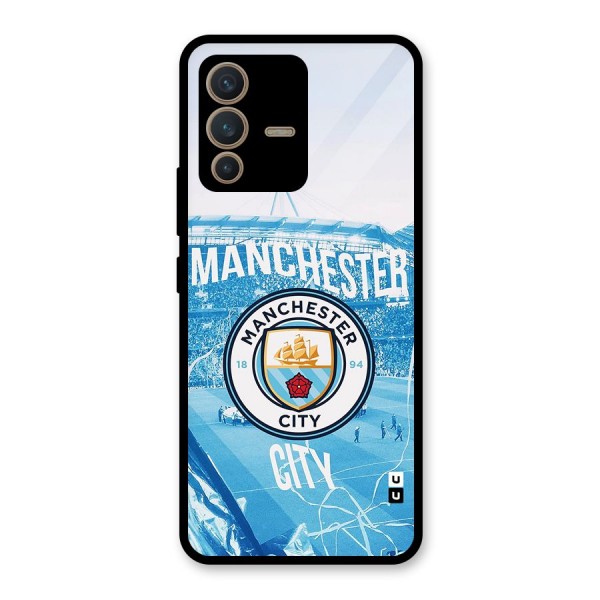 Awesome Manchester Glass Back Case for Vivo V23 5G