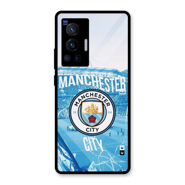 Awesome Manchester Glass Back Case for Vivo X70 Pro