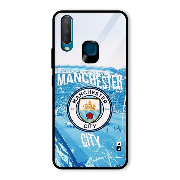 Awesome Manchester Glass Back Case for Vivo Y15