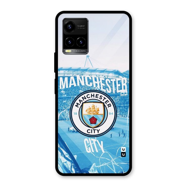 Awesome Manchester Glass Back Case for Vivo Y21A