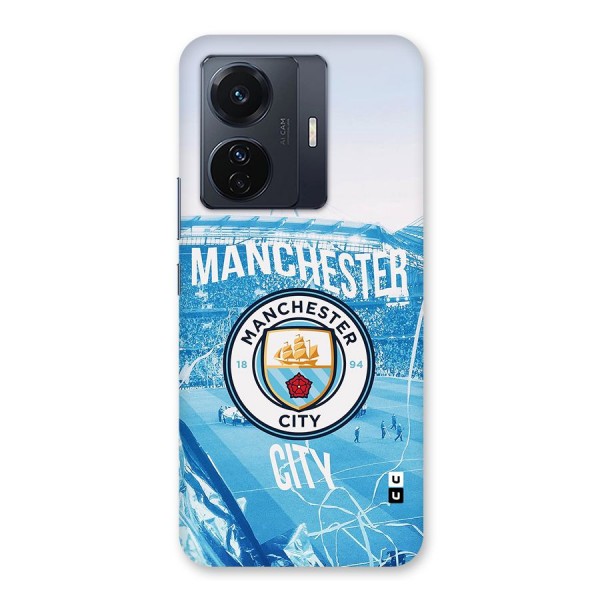 Awesome Manchester Glass Back Case for Vivo iQOO Z6 Pro