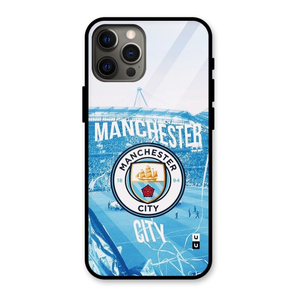 Awesome Manchester Glass Back Case for iPhone 12 Pro Max