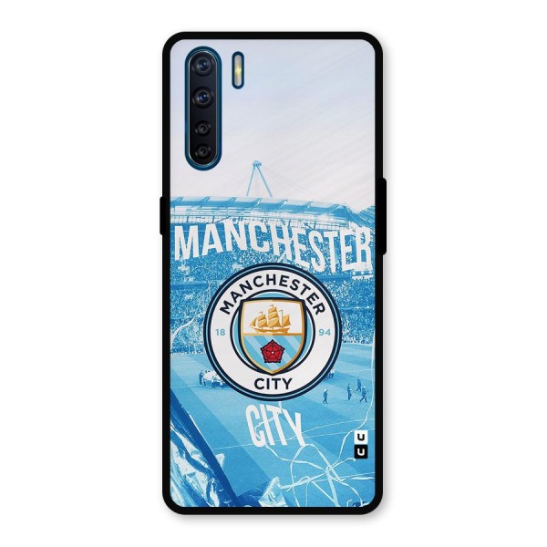 Awesome Manchester Metal Back Case for Oppo F15