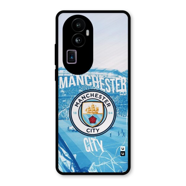 Awesome Manchester Metal Back Case for Oppo Reno10 Pro Plus