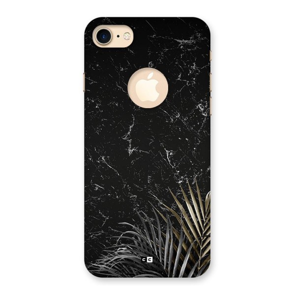 Awesome Royal Marble Back Case for iPhone 8 Logo Cut