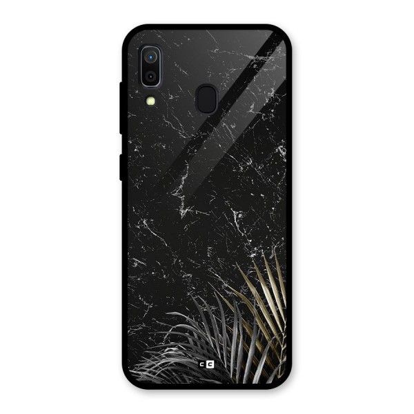 Awesome Royal Marble Glass Back Case for Galaxy A30