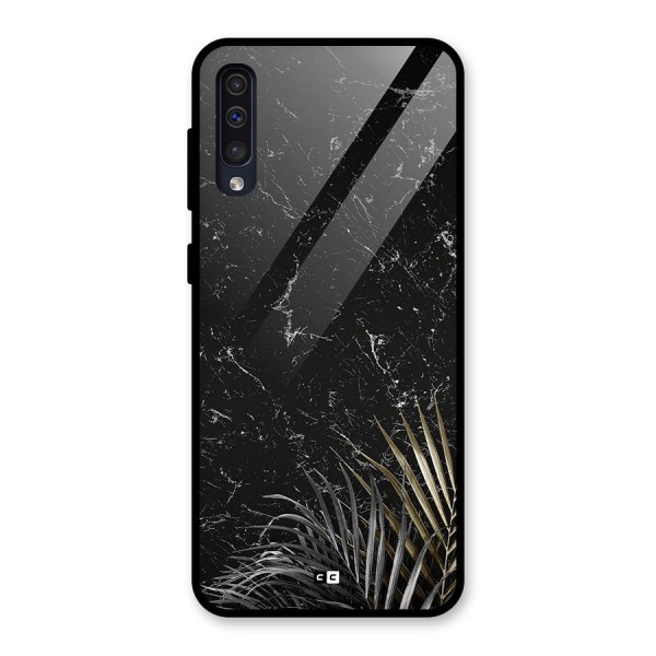 Awesome Royal Marble Glass Back Case for Galaxy A50