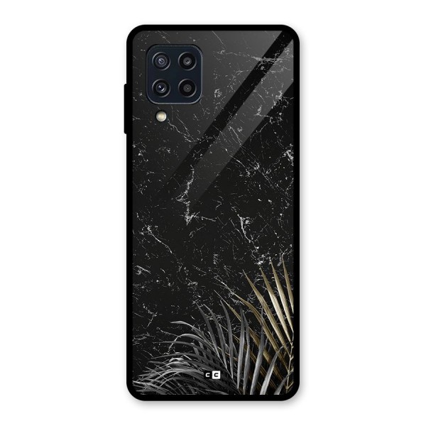 Awesome Royal Marble Glass Back Case for Galaxy M32