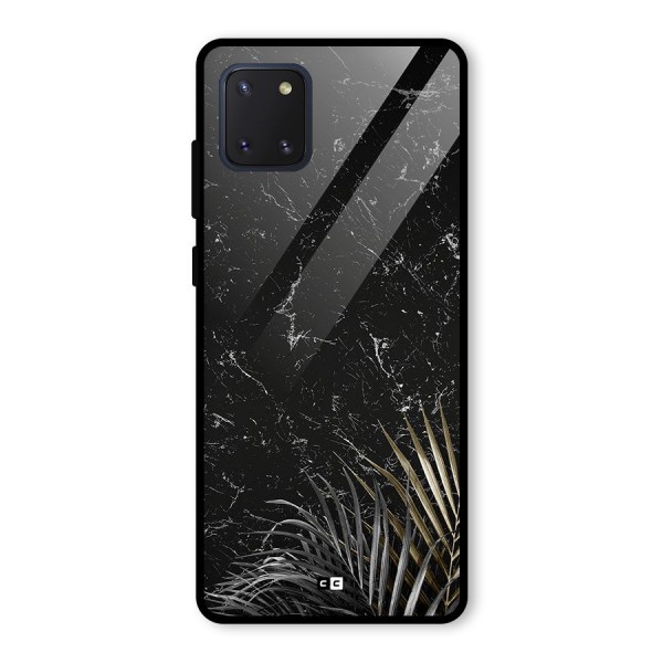 Awesome Royal Marble Glass Back Case for Galaxy Note 10 Lite