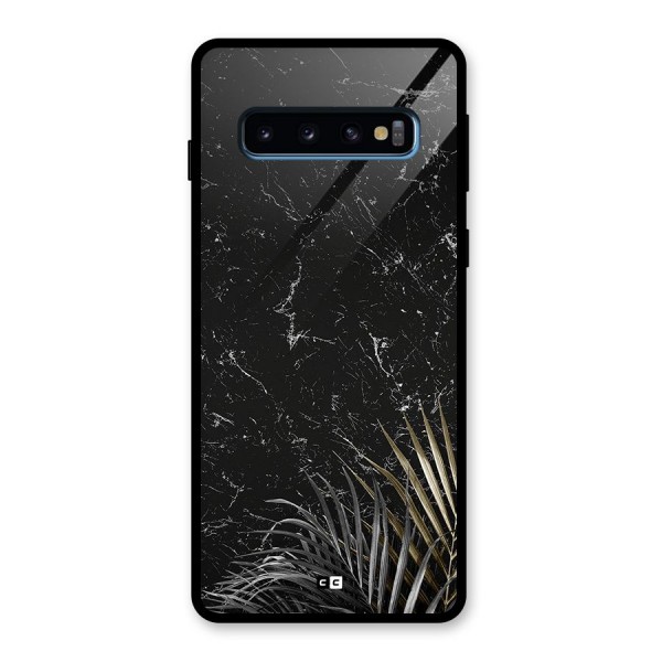 Awesome Royal Marble Glass Back Case for Galaxy S10