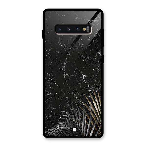 Awesome Royal Marble Glass Back Case for Galaxy S10 Plus